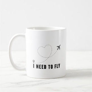 ich muss Tasse fliegen