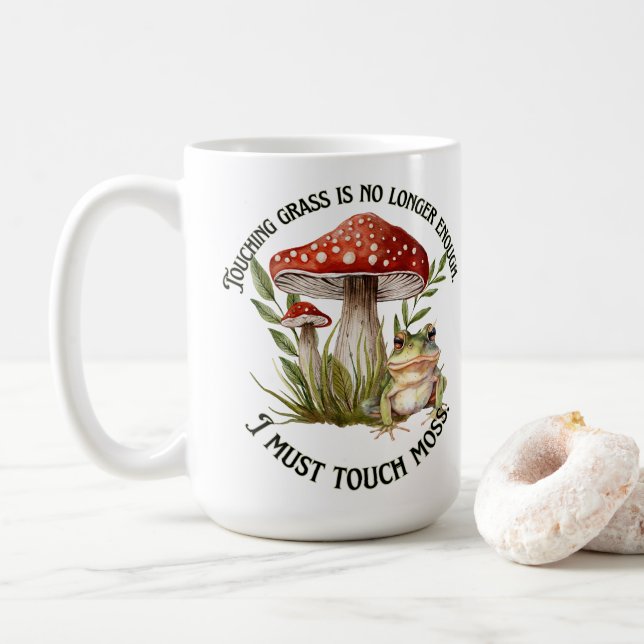 Ich muss Touch-Moos Kaffeetasse (Mit Donut)