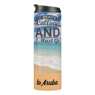 Ich muss zu Aruba Thermal Tumbler gehen Thermosbecher