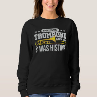 Ich nahm meinen Knochen und die Erholung war Gesch Sweatshirt