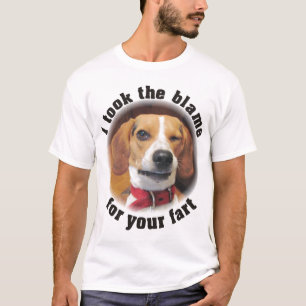 Ich nahm Schuld für Ihre Furz Beagle-Hund T T-Shirt