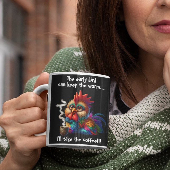 Ich nehme den Kaffee! Jumbo-Tasse (Von Creator hochgeladen)