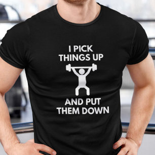 Ich nehme Dinge auf T-Shirt