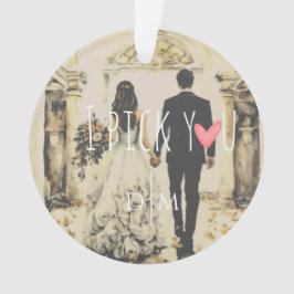 Ich nehme dir Liebe-Ornament Ornament