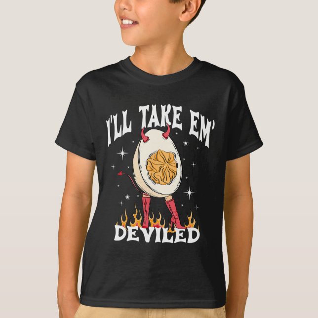 Ich nehme Em gewidmeter Herbst-Erntedank Funny Dev T-Shirt (Vorderseite)