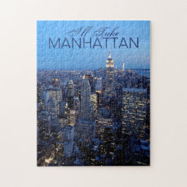 Ich nehme Manhattan | New York City Jigsaw Puzzle