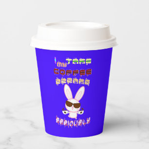 Ich nehme meine Kaffeepause ernst Pappbecher