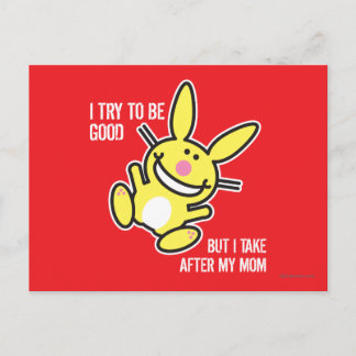 Ich nehme nach meiner Mama Postkarte