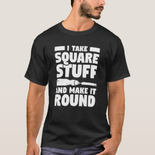 Ich nehme Square Stuck und mache es rund T-Shirt