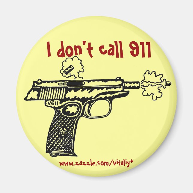 Ich nenne den 911 nicht lustigen Magneten Magnet (Vorne)