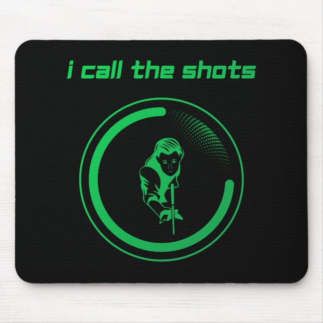 Ich nenne die Aufnahmen Zitat hellgrün Mousepad (Vorne)