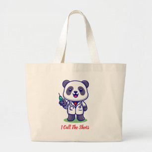 Ich nenne die Shots Panda Tote Tasche