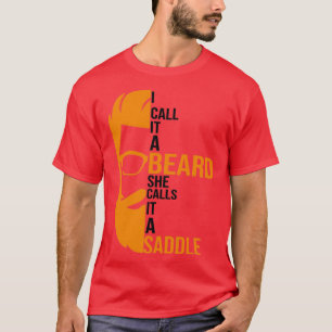 Ich nenne es einen Bart, den sie ein sattes, lusti T-Shirt