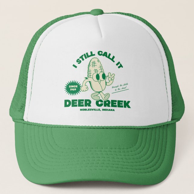 Ich nenne es noch Deer Creek Truckerkappe (Vorderseite)