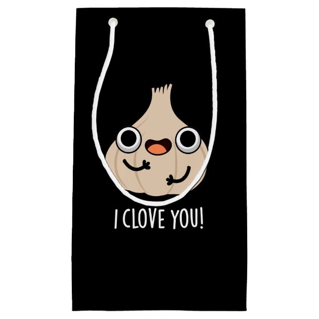 Ich nenne Sie lustige Gewürzknospe Dark BG Kleine Geschenktüte (Vorderseite)