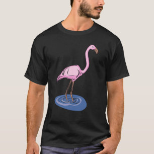 Ich nur Liebe Pink Flamingos OK Flamingo Fan T-Shirt