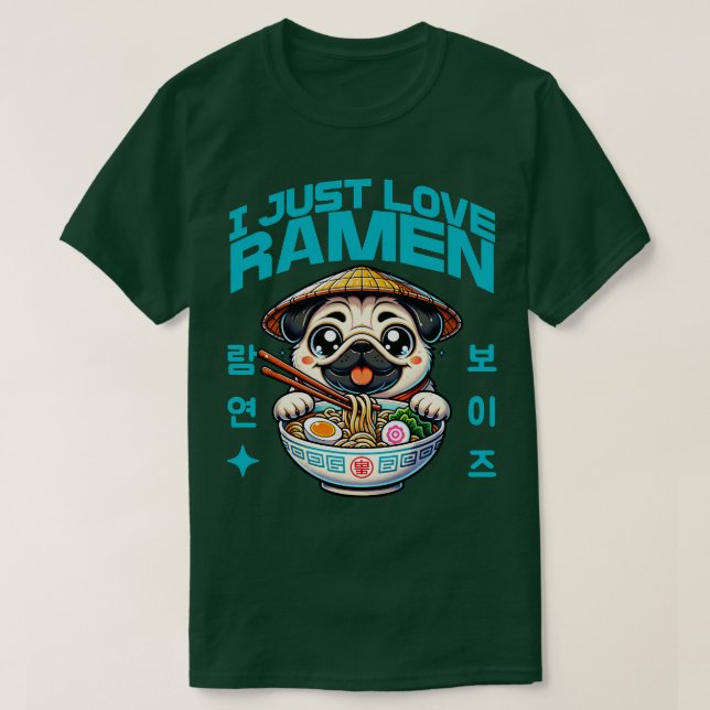 Ich nur Liebe Ramen T-Shirt (Design vorne)