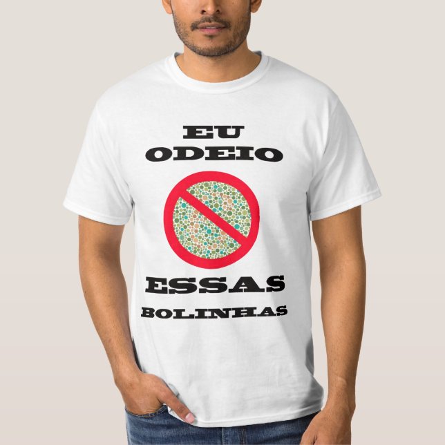 Ich odeio diese Tupfen T-Shirt (Vorderseite)
