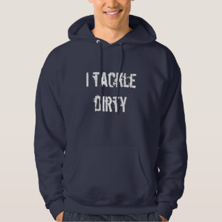 Ich packe schmutziges an hoodie