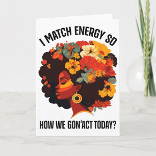 Ich passe die Energie an, also wie werden wir uns Karte