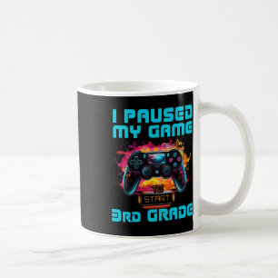 Ich pausierte mein Spiel 3. Klasse Videospieler Ck Kaffeetasse