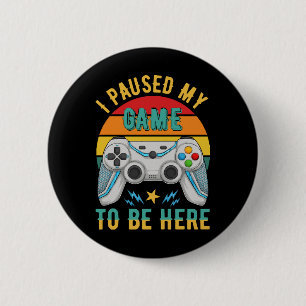 ich pausierte mein Spiel Button