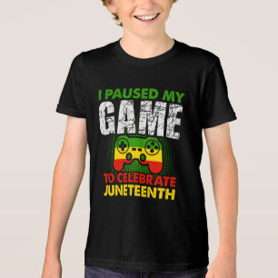 Ich pausierte mein Spiel, um Tri-Blend Shirt