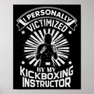 Ich persönlich von meinem Kickbox-Lehrer viktimisi Poster