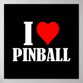 Ich ❤️ Pinball, ich Liebe Pinball Poster #10