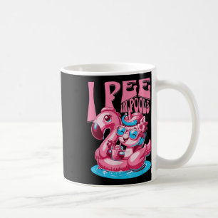 Ich pinkle in Pools Schwimmen Witz Lustiger Sommer Kaffeetasse