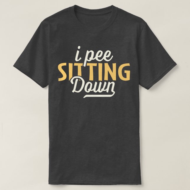 Ich pisse mich hin T-Shirt (Design vorne)