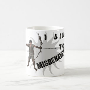 Ich plane, mich daneben zu benehmen! kaffeetasse