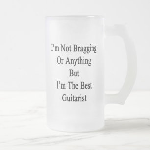 Ich prahle oder nichts, aber ich bin das beste mattglas bierglas