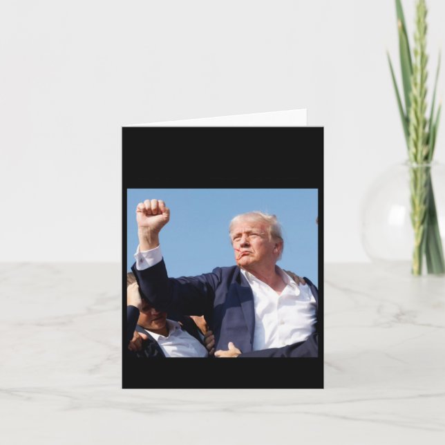 Ich! Präsident Trump Karte (Vorderseite)