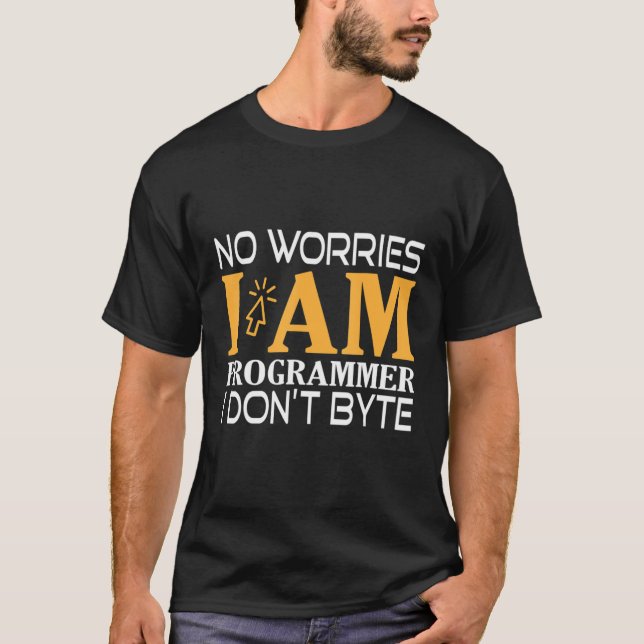 Ich programmiere ich Dont Byte T-Shirt (Vorderseite)