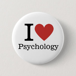 Ich ❤️ Psychologie der Liebe für Studierende/Butto Button