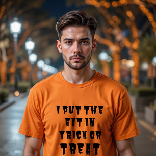 Ich pur das Essen in Trick Leckerei T - Shirt Funn