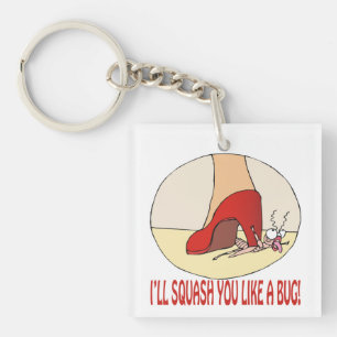 Ich quetsche Sie mag eine Wanze Schlüsselanhänger
