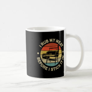 Ich raube mein Fleisch, bevor ich es in Grillen Ko Kaffeetasse