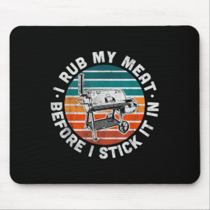 Ich raube mein Fleisch, bevor ich es in lustigen G Mousepad