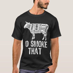 Ich rauche die Kuh-Grillen und raucht Grillgrill T-Shirt