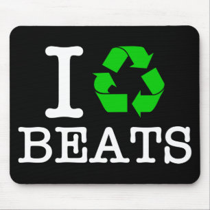 Ich Recycelte Beats Mousepad