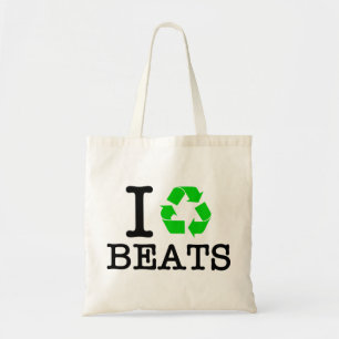 Ich Recycelte Beats Tragetasche
