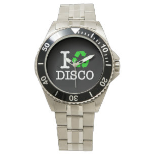 Ich Recycelte Disco Armbanduhr