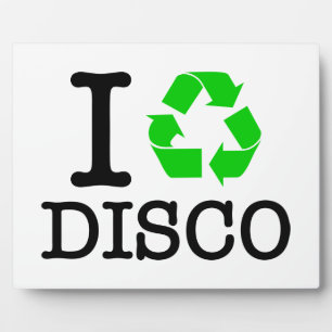 Ich Recycelte Disco Fotoplatte