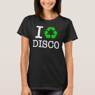 Ich Recycelte Disco T-Shirt