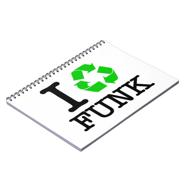Ich Recycelte Funk Notizblock (Linke Seite)