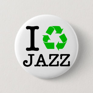 Ich Recycelte Jazz Button