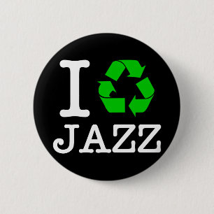 Ich Recycelte Jazz Button