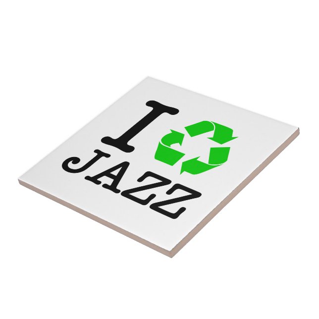 Ich Recycelte Jazz Fliese (Seite)